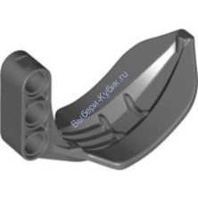 Деталь Лего Техник Коготь 3L Цвет Темно-Серый