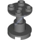 Деталь Лего Опора 2 х 2 х 2 Стенд Со Сквозным Отверстием Цвет Темно-Серый