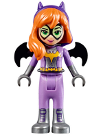 Batgirl - Medium Lavender Legs, Flat Silver Boots (41237)