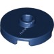 Деталь Лего Плитка Круглая 2 х 2 С Открытым Штырьком Цвет Темно-Синий