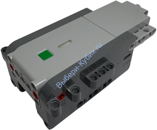 Деталь Лего Техник Электро - хаб Цвет Светло -серый