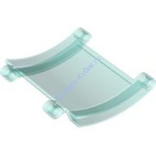 Деталь Лего Техник Панель Изогнутая 8 x 8 x 2 Цвет Прозрачно-Голубой