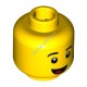 Деталь Лего Голова Минифигурки Цвет Желтый