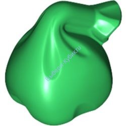 Деталь Лего Мешок / Сумка С Ручкой Цвет Зеленый