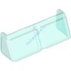Деталь Лего Лобовое Стекло 2 X 6 X 2 Поезд Цвет Прозрачно-Голубой
