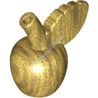 Деталь Лего Яблоко Цвет Перламутрово-Золотой