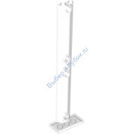 Деталь Лего Опора 2 x 4 x 13 С Отверстиями Для Штифтов Цвет Прозрачный