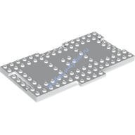 Деталь Лего Кубик Модифицированный 8 х 16 С 1 х 4 Выемкой И С 1 х 4 Пластиной Цвет Белый