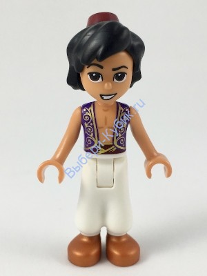 Aladdin - Gold Filigree on Vest and Belt