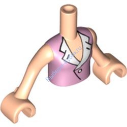 Деталь Лего Торс Мини Долл Френдс С Рисунком Цвет Светло-Телесный