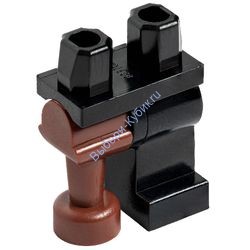 Деталь Лего Ноги С Рисунком Цвет Черный