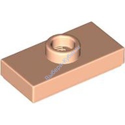 Деталь Лего Пластина 1 х 2 С 1 Штырьком Цвет Светло-Телесный