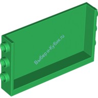 Деталь Лего Панель 1 х 6 х 3 С Штырьками На Сторонах Цвет Зеленый