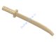 Деталь Лего Меч Катана Цвет Песочный