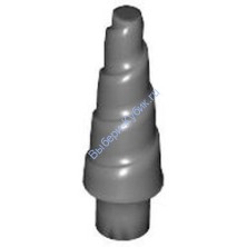 Деталь Лего Рог Единорога Цвет Темно-Серый