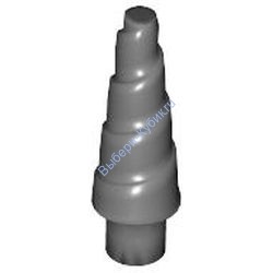 Деталь Лего Рог Единорога Цвет Темно-Серый