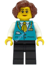 Минифигурка Лего Сити Кондукторша