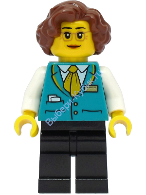 Минифигурка Лего Сити Кондукторша