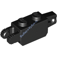 Деталь Лего Петля Кубик 1 х 2 Цвет Черный