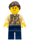 Минифигурка Лего Сити - Полиция - Женщина-офицер,