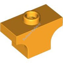 Деталь Лего Кубик Арка 1 х 2 С Одним Штырьком Цвет Ярко-Светло-Оранжевый