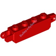 Деталь Лего Петля Кубик 1 х 4 Цвет Красный