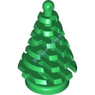 Деталь Лего Ель Малая 2 х 2 х 4 Цвет Зеленый