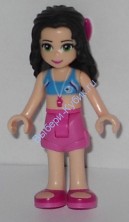 LEGO® FRIENDS Эмма розовые шорты, голубой топ