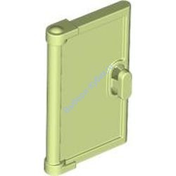 Деталь Лего Дверь 1 X 2 X 3 С Вертикальной Ручкой Цвет Фисташковый