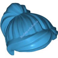 Деталь Лего Парик Женский Цвет Темно-Лазурный