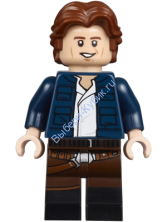 Минифигурка Лего Звездные Войны Хан Соло