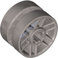 Деталь Лего Диск 14 Мм D х Мм С Центральным Желобом Поддельными Болтами И 6 Двойными Спицами Цвет Перламутрово-Светло-Серый