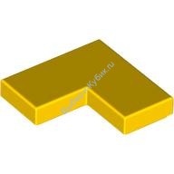 Деталь Лего Плитка 2 х 2 Угол Цвет Желтый