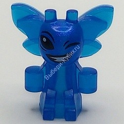 Деталь Лего Корнуэльский Пикси (Подмигивающий) Цвет Прозрачно-Синий Сатин