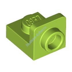 Деталь Лего Кронштейн 1 х 1 - 1 х 1 Перевернутый Цвет Лайм