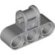 Деталь Лего Техник Коннектор Перпендикулярный Тройной Цвет Светло-Серый