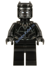 Минифигурка Лего Супер Хиро Черная Пантера sh0839