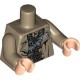 Деталь Лего Торс С Рисунком Цвет Темно-Песочный