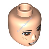 Деталь Лего Голова Мини Долл Цвет Светло-Телесный