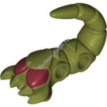 Деталь Лего Тело Инсектоида Цвет Оливковый Зеленый