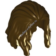 Деталь Лего Парик Цвет Темно-Коричневый