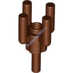 Деталь Лего Верх Пальмового Дерева Цвет Коричневый