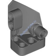 Деталь Лего Техник Панель # 1 Малая Гладкая Короткая Сторона A Цвет Темно-Серый