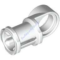 Деталь Лего Техник Коннектор Ось И Пин 90 Градусов Цвет Белый