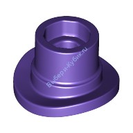 Деталь Лего Цилиндр С Булавочным Креплением И Открытым Верхом Цвет Темно-Фиолетовый
