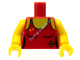 Детали Лего Торс Цвет Красный