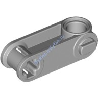 Деталь Лего Техник Коннектор Перпендикулярный 3L С Пин-Отверстием Цвет Светло-Серый