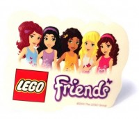 LEGO® FRIENDS Наклейка Подружки