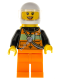 Минифигурка Лего Сити - Женщина пожарный cty0736
