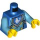 Деталь Лего Торс С Рисунком Цвет Синий